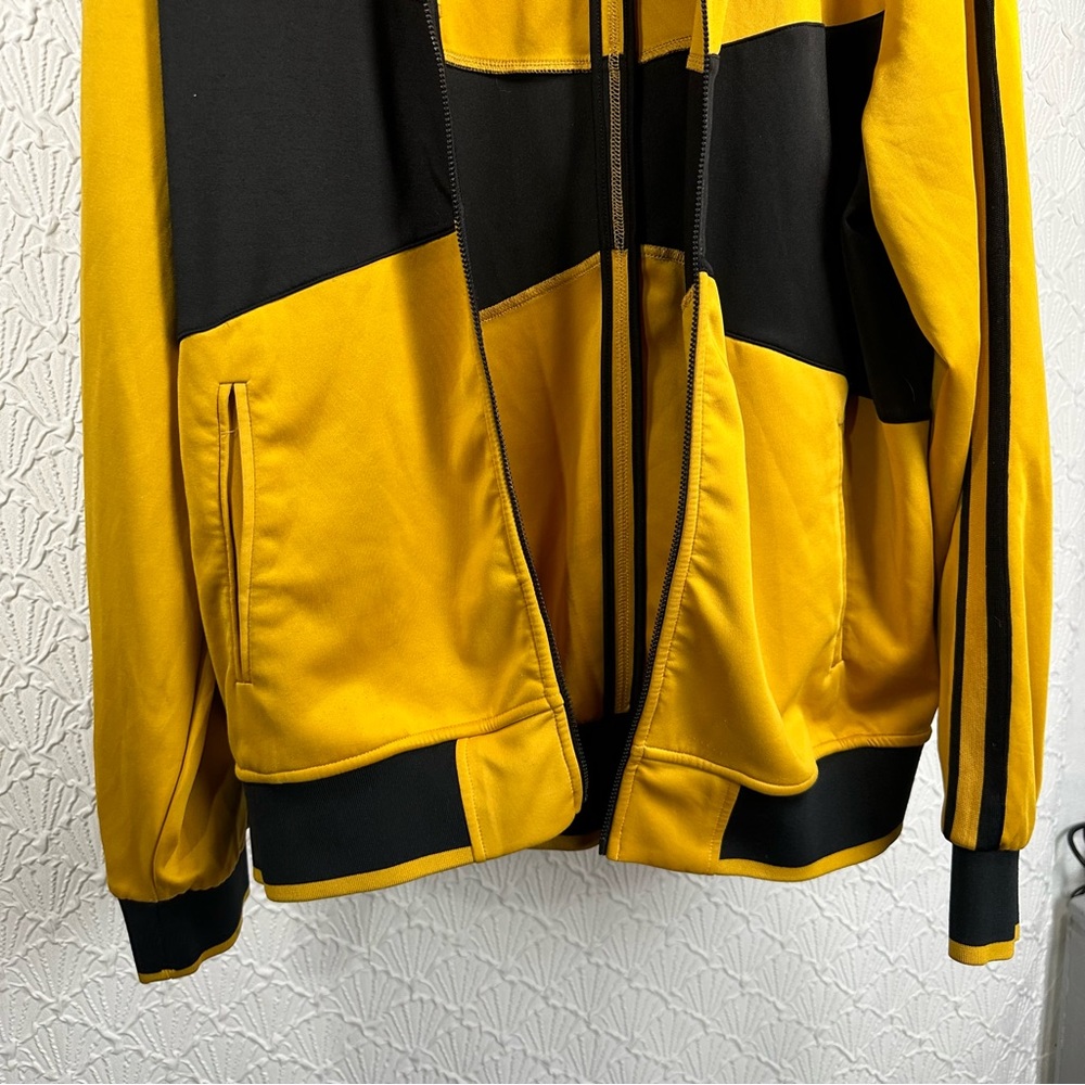 Ovadia & Sons Men’s Gold & Black Track Suit Jacket Size Large - Picture 3 of 9